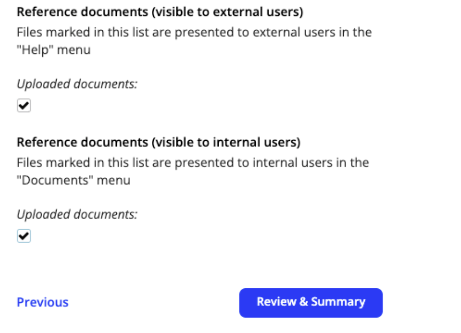 manage reference docs