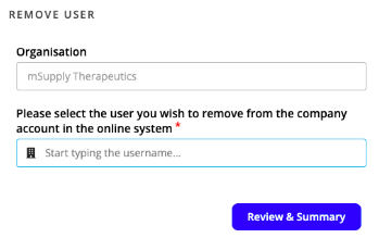 Remove users