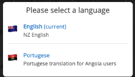 Select Language